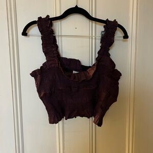Rebecca minkoff crop top